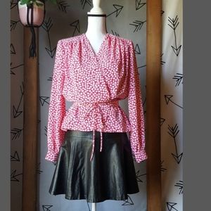 Awesome vintage Gucci-esque 80s does 40s blouse